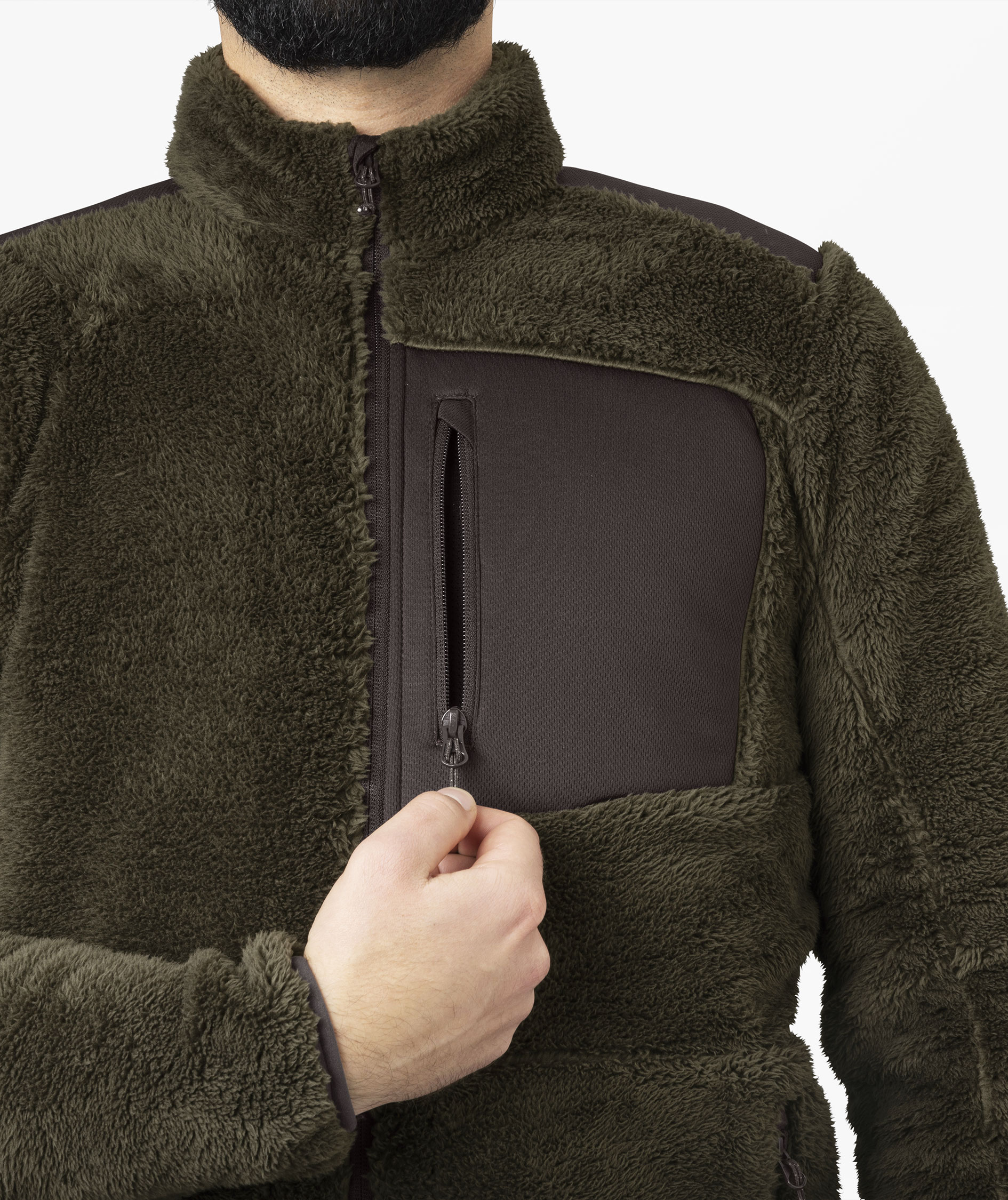 Seeland Noah fleece jacket, Pine green, large image number 4