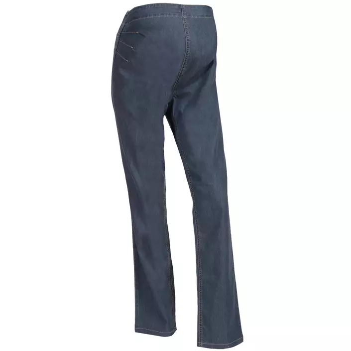 Nybo Workwear maternity trousers with extra leg lenght, Dark Denim Blue, large image number 0