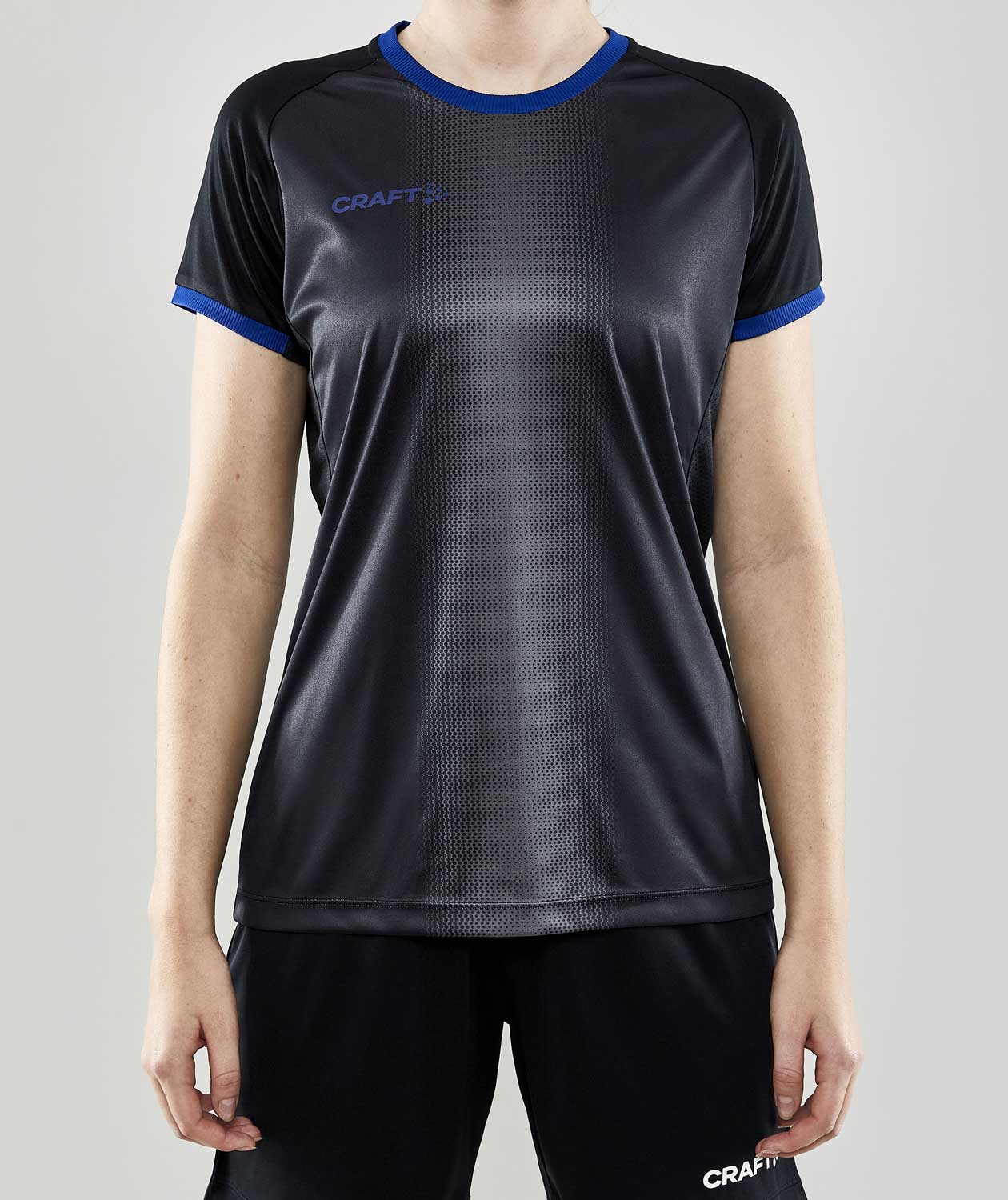 Craft Progress 2.0 Graphic dame T-shirt, Sort/Club Cobolt, large image number 1