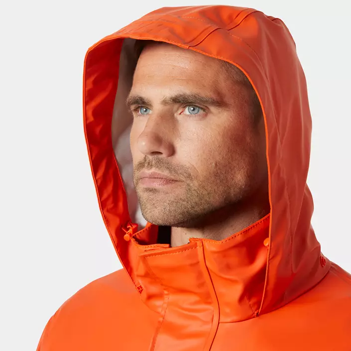 Helly Hansen Gale regnjakke, Mørk Orange, large image number 5