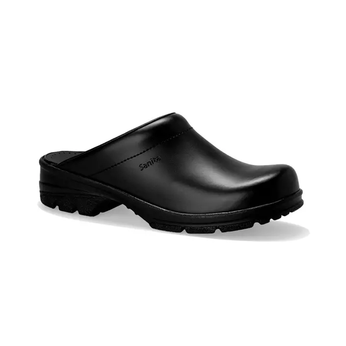 Sanita San Duty clogs without heel cover SB, Black, large image number 0