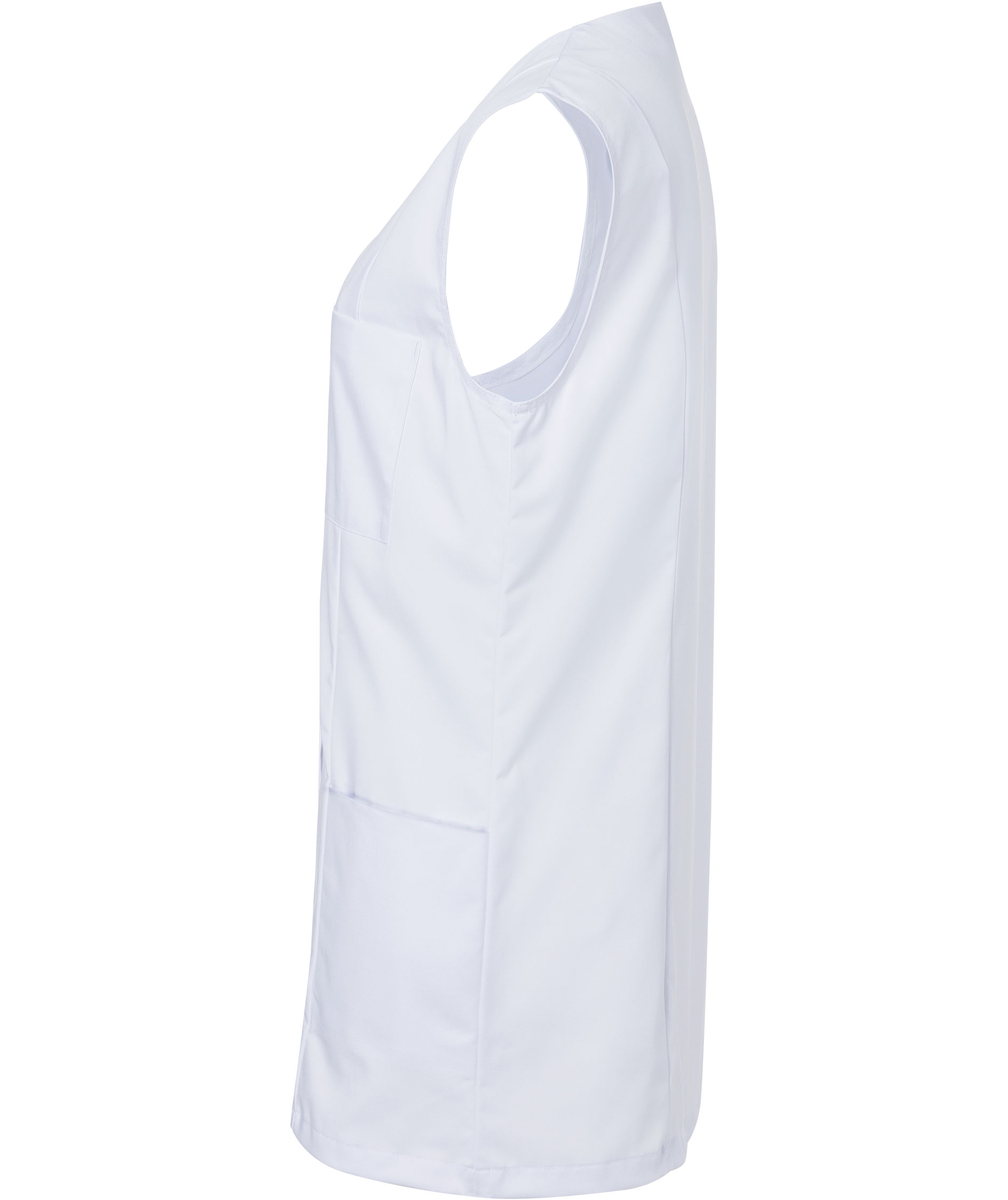 Karlowsky women's tunic without sleeves, White, large image number 3
