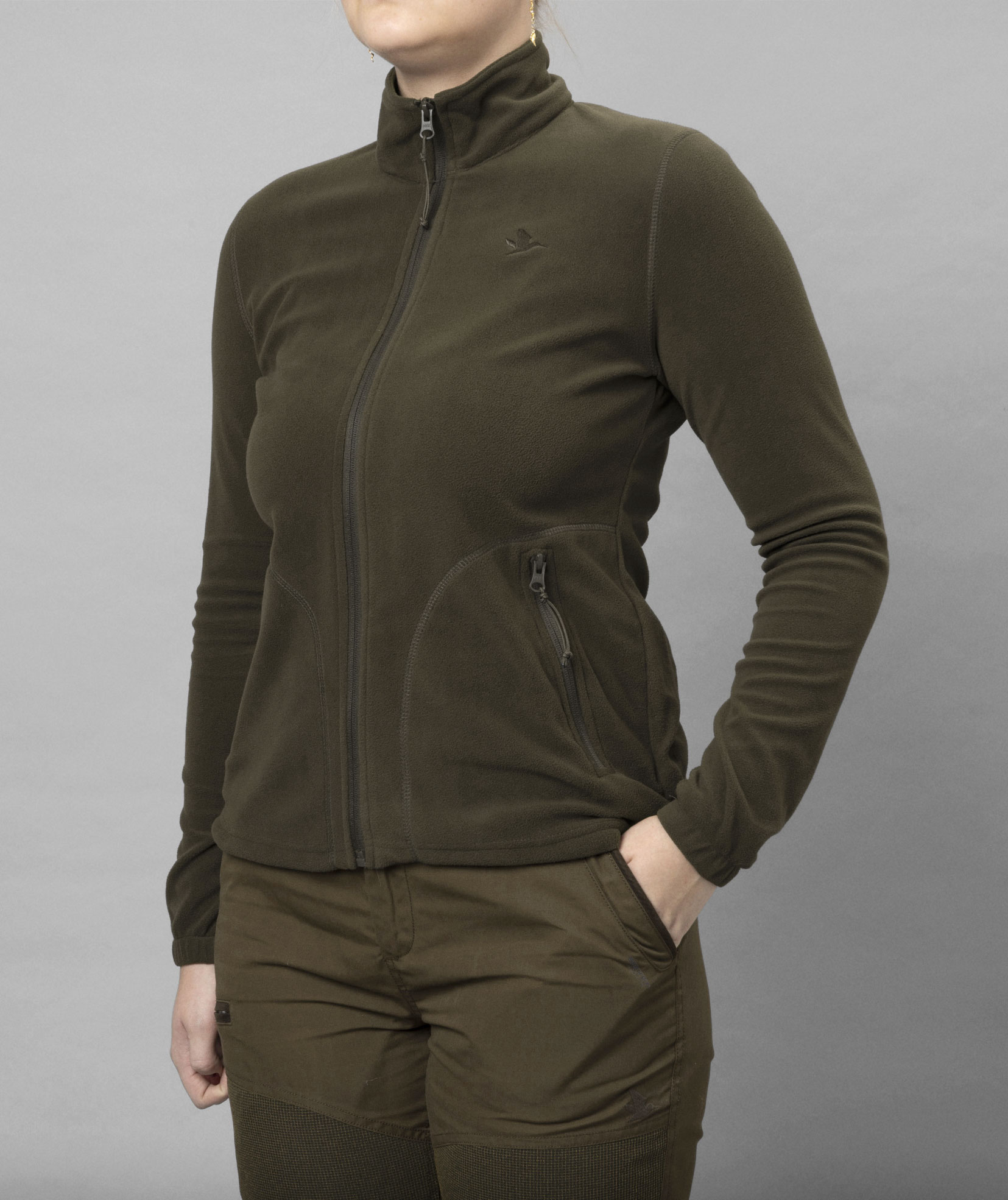 Seeland Dew women's fleece jacket, Pine green, large image number 4