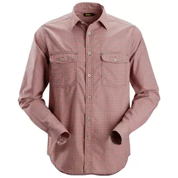 Snickers AllroundWork shirt 8507, Red/Marine Blue