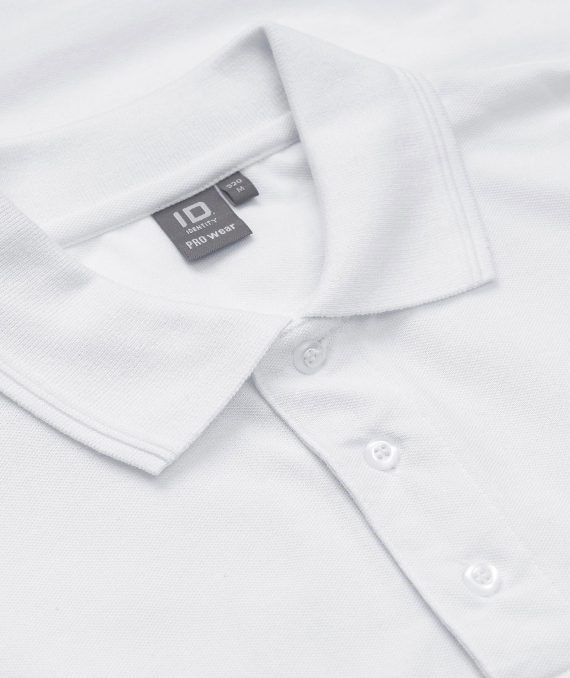 ID PRO Wear Poloshirt mit Brusttasche, Wei&szlig;, large image number 3