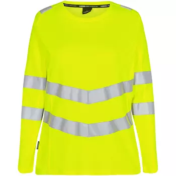 Engel Safety langärmliges Damen T-Shirt, Hi-Vis Gelb
