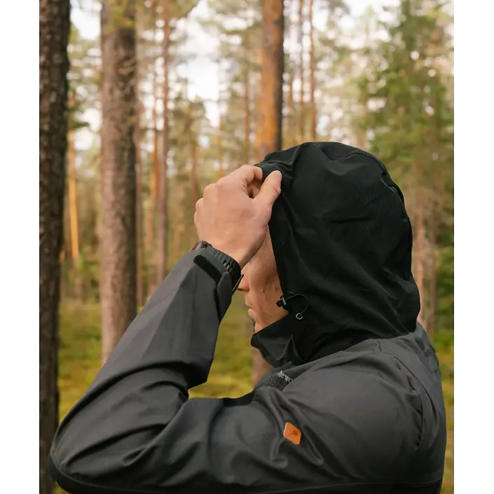 Pinewood Finnveden Trail Hybrid jakke, Mørk Antracit/Sort, large image number 12