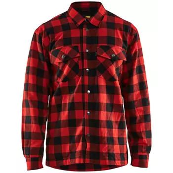 Blåkläder foret flannel skovmandsskjorte, Rød/Sort