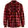 Blåkläder foret flannel snekkerskjorte, Rød/Svart, Rød/Svart, swatch
