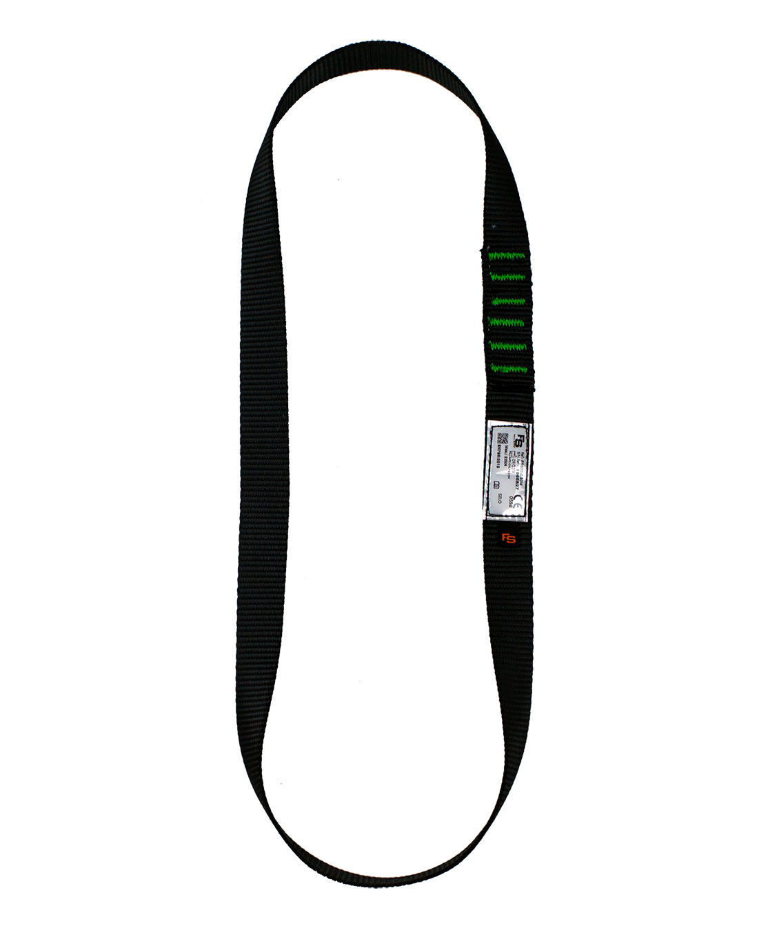 OS FallSafe BASIC 3 Fallskyddssele med 20m rep, Svart/Orange, Svart/Orange, large image number 5