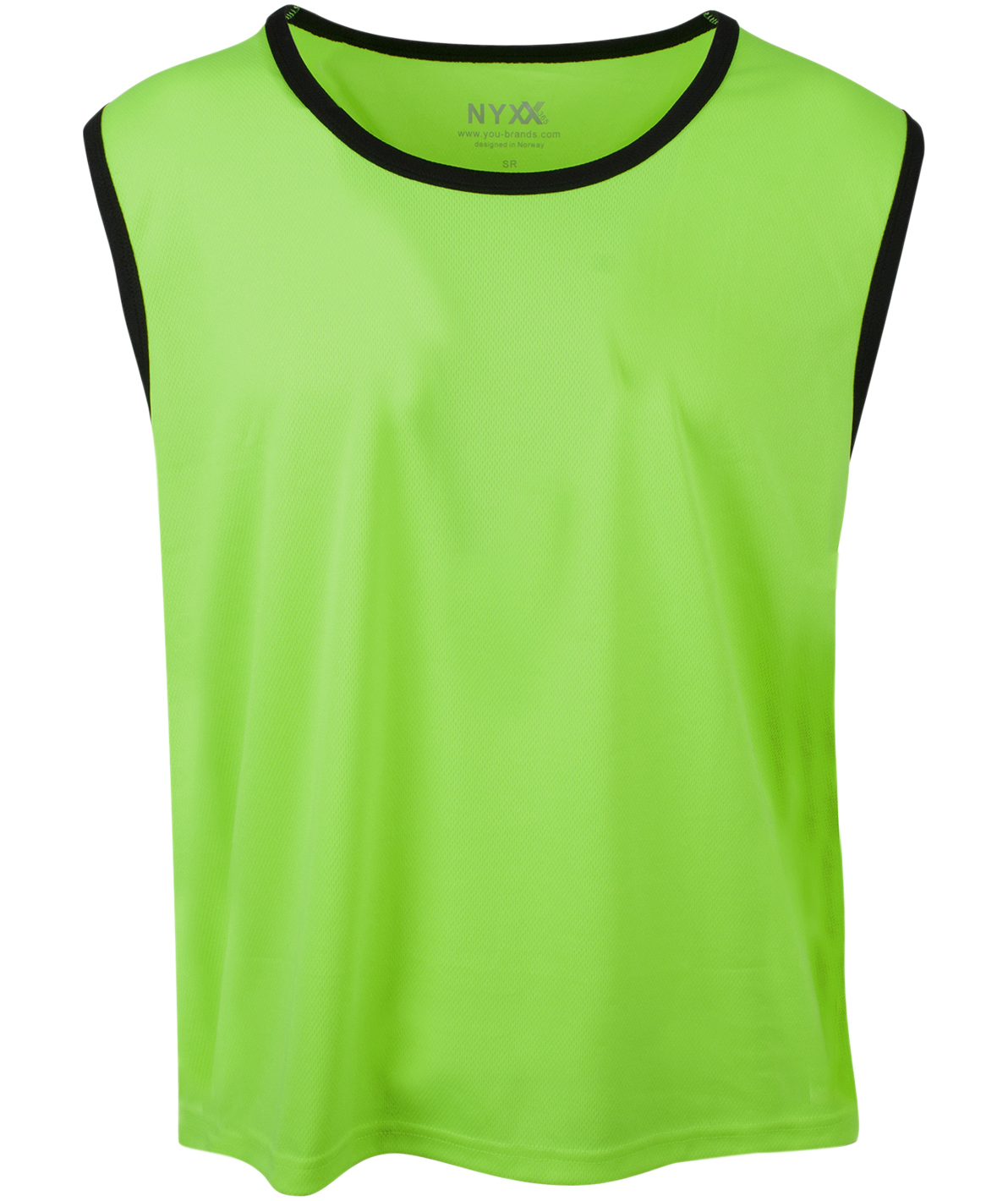 NYXX Rival cover waistcoat, Safety green, Safety green, swatch