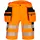Portwest DX4 håndværkershorts full stretch, Hi-Vis Orange/Sort, Hi-Vis Orange/Sort, swatch