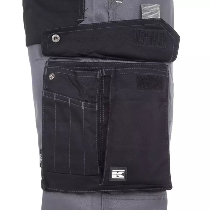 Kramp Original Light work trousers with belt, Grey/Black, large image number 7