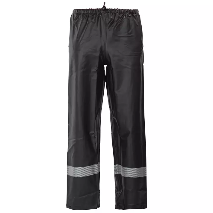 ProJob regnbukse 4530, Svart, large image number 0