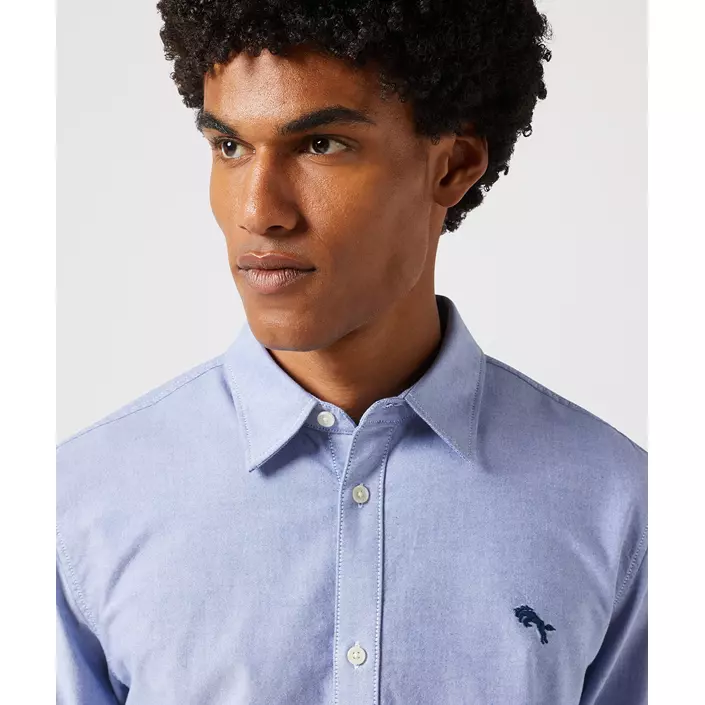 Wrangler Oxford Hemd, Blue, large image number 3
