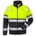 Fristads sweat jacket 4517, Hi-vis Yellow/Black, Hi-vis Yellow/Black, swatch