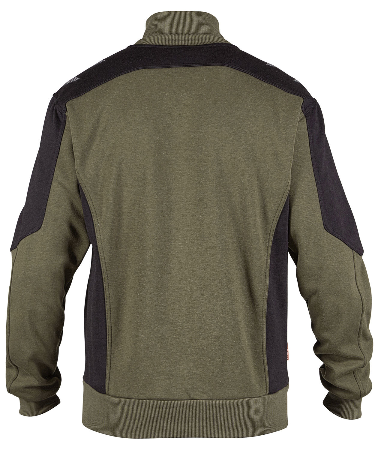 Engel Galaxy sweat cardigan, Forest Green/Black