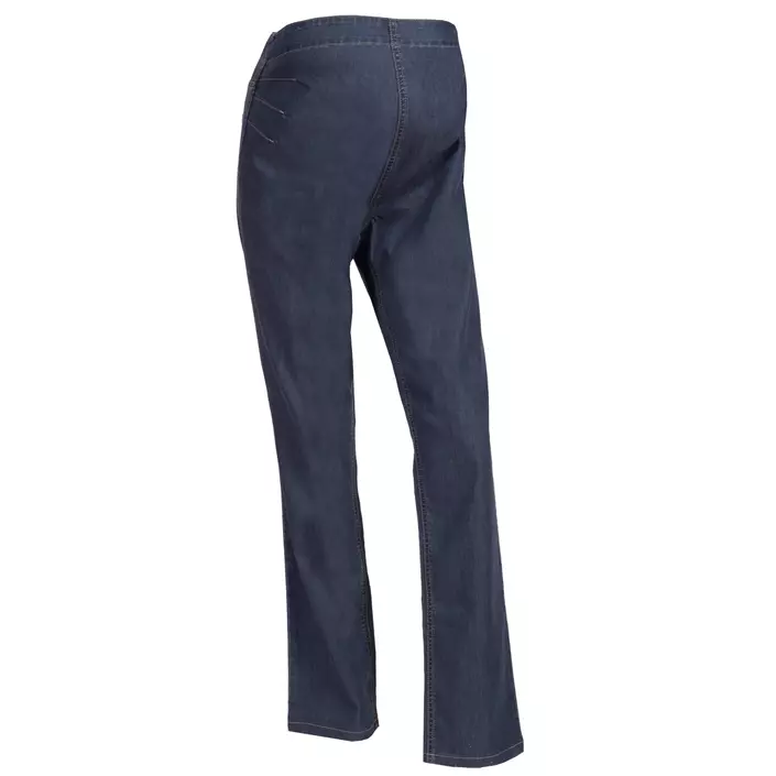 Nybo Workwear maternity trousers with extra leg lenght, Denim blue, large image number 0