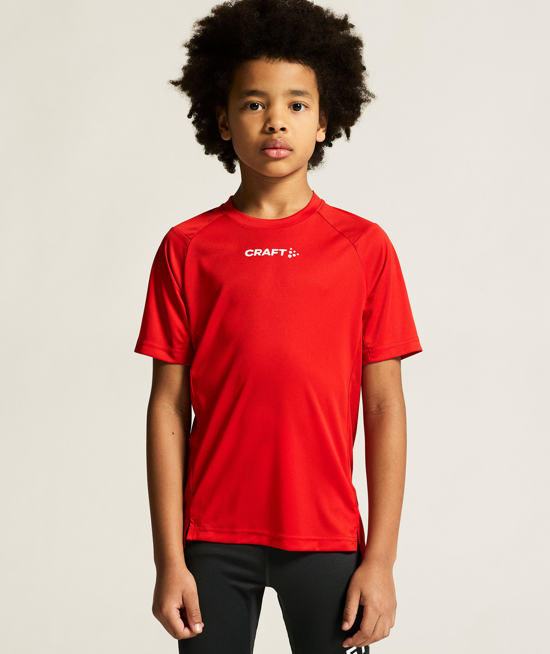 Craft Rush 2.0 T-shirt till barn, Bright red, large image number 7