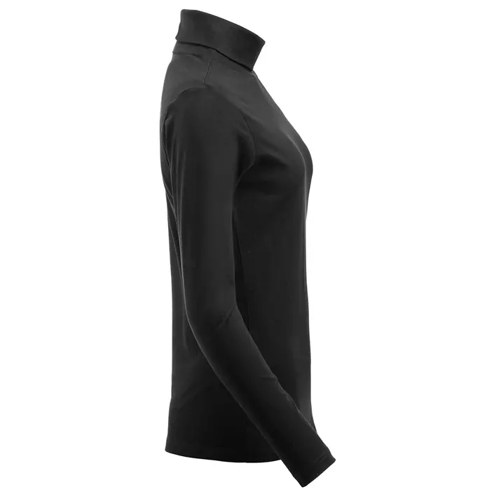 Clique Ezel women's turtleneck sweater, Black, large image number 3