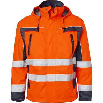 Top Swede shell jacket 5217, Hi-Vis Orange/Navy