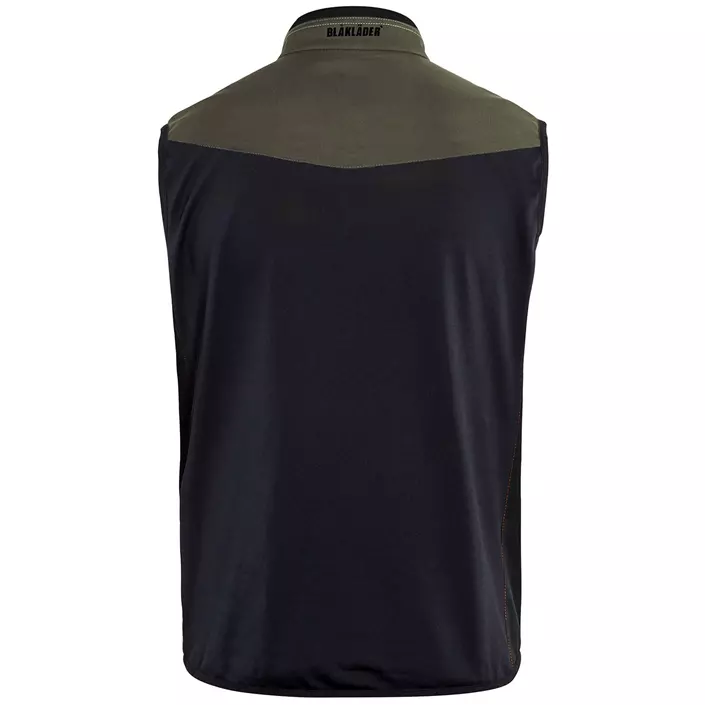 Blåkläder Unite softshell vest, Olive Green/Black, large image number 2