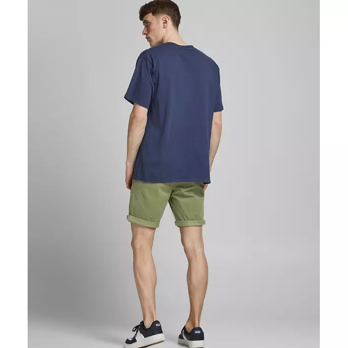 Jack & Jones JPSTBOWIE Chino shorts, Deep Lichen Green, large image number 3