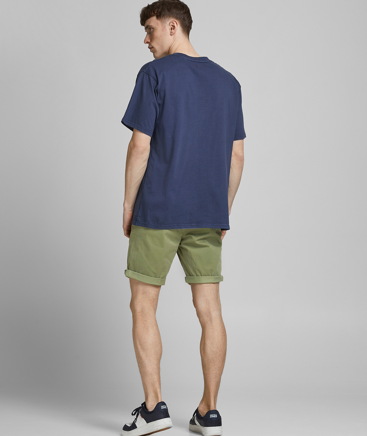Jack & Jones JPSTBOWIE Chino shorts, Deep Lichen Green, large image number 3