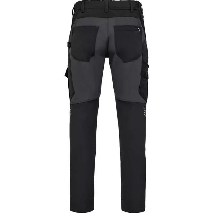 Engel Entire arbeidsbukse full stretch, Black/Anthracite Grey, large image number 3