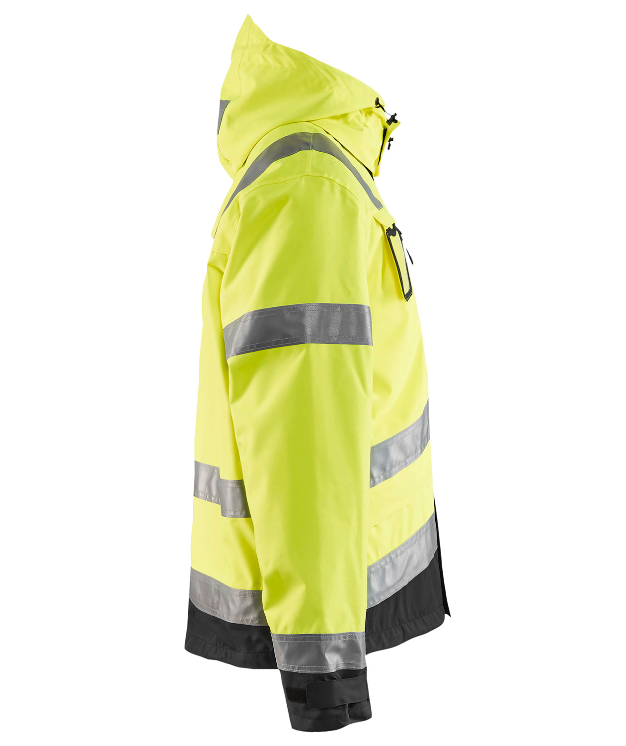 Bl&aring;kl&auml;der Shell-Jacke, Hi-vis Gelb/Schwarz, large image number 2