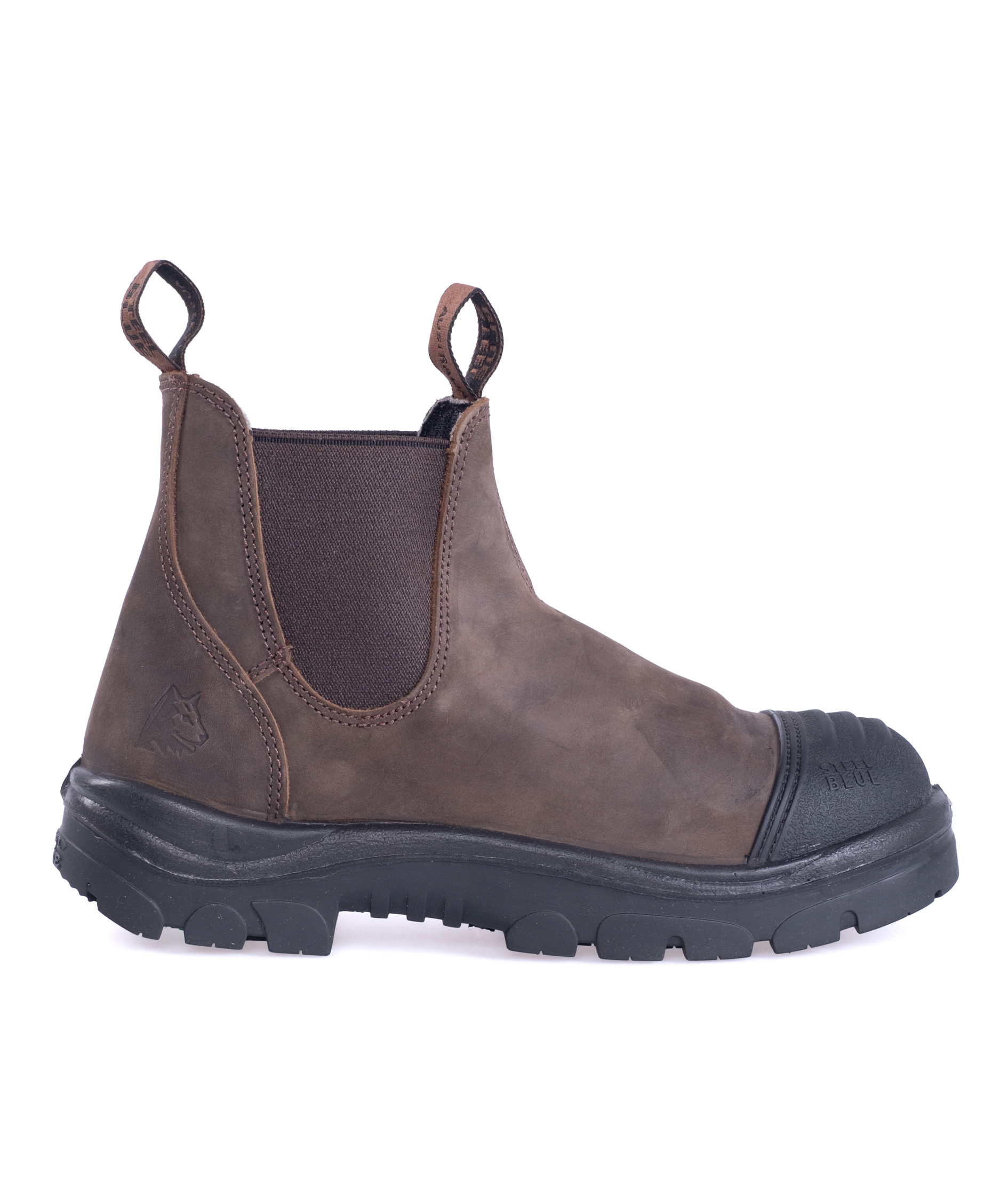 Steel Blue Hobart safety boots S3, Rustic Brown, large image number 5