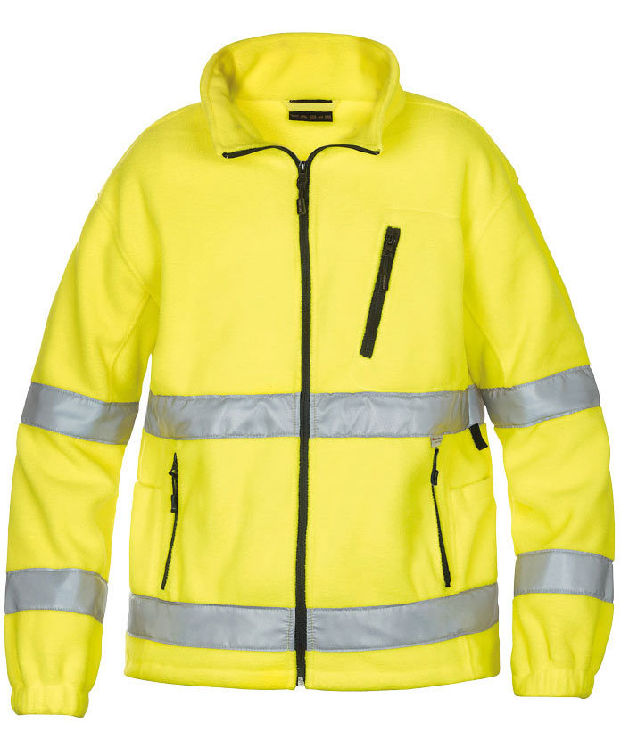 Toni Lee Gold fleecejacka, Varsel Gul