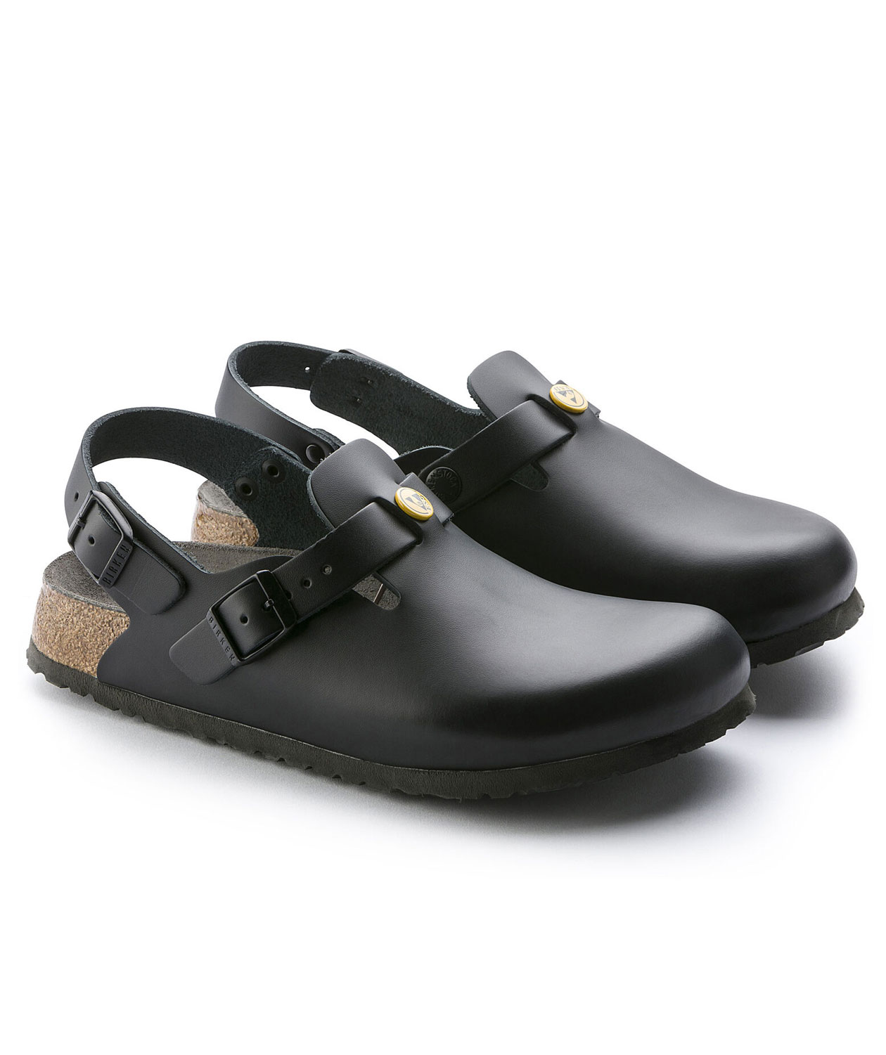 Birkenstock Tokio Narrow fit sandaler dam, Svart, large image number 4