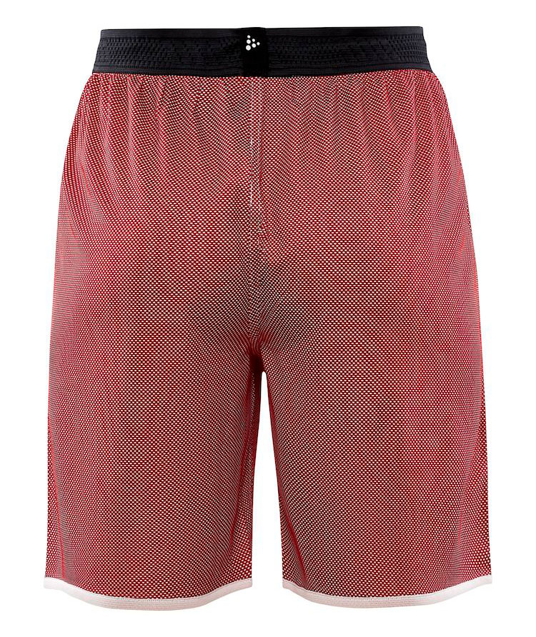 Craft Progress vendbare dameshorts, Bright red/white, large image number 3