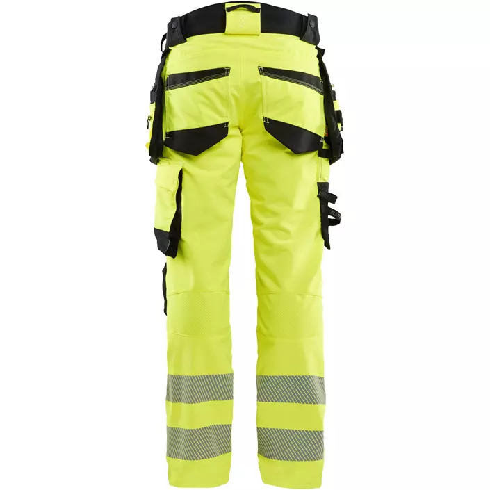 Blåkläder håndværkerbukser full stretch, Hi-vis Gul/Sort, large image number 1