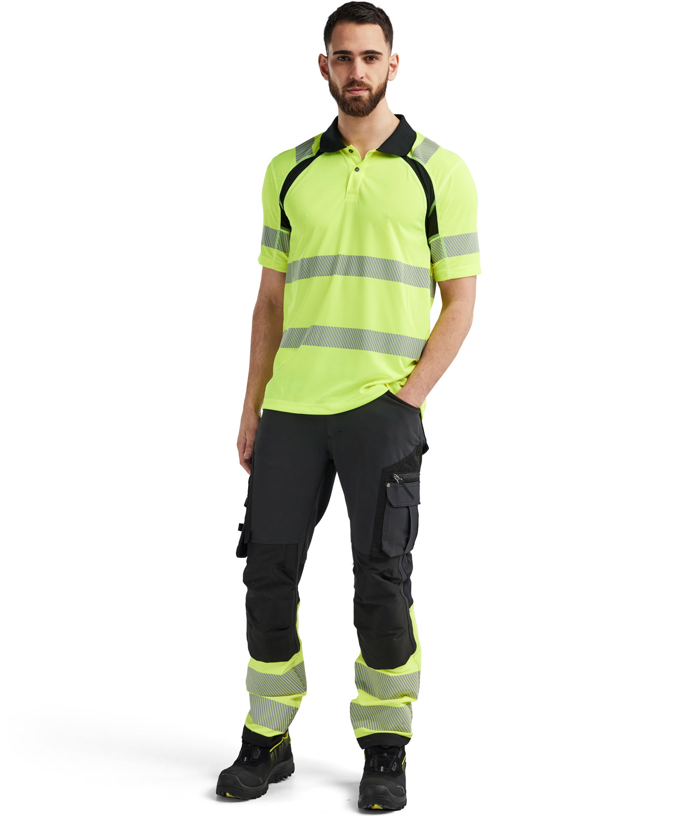 Bl&aring;kl&auml;der polo T-shirt