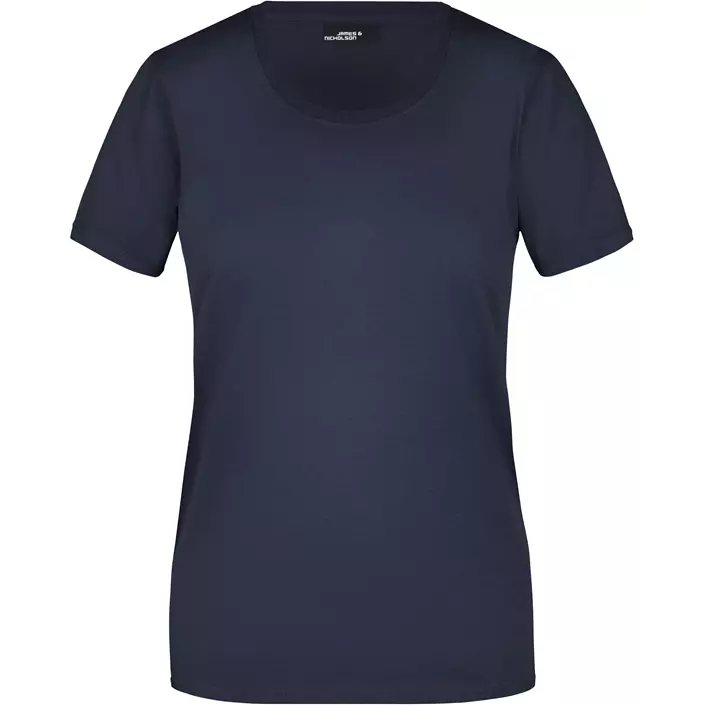 James & Nicholson Basic-T dame T-skjorte, Navy, large image number 0