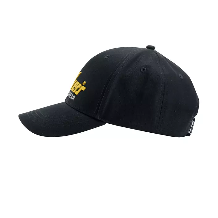 Snickers logo keps, Svart/Varselgul, Svart/Varselgul, large image number 3