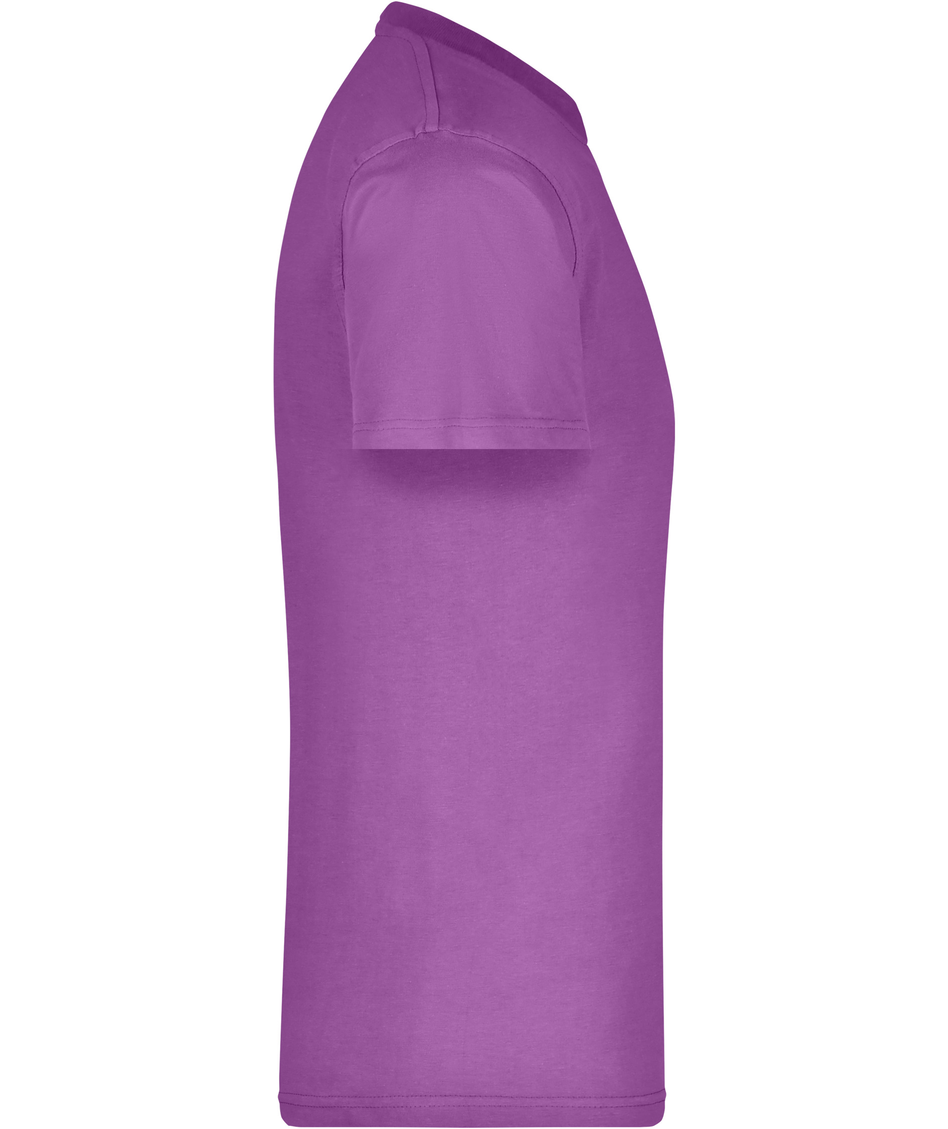 James & Nicholson T-shirt Round-T Heavy, Purple, large image number 2