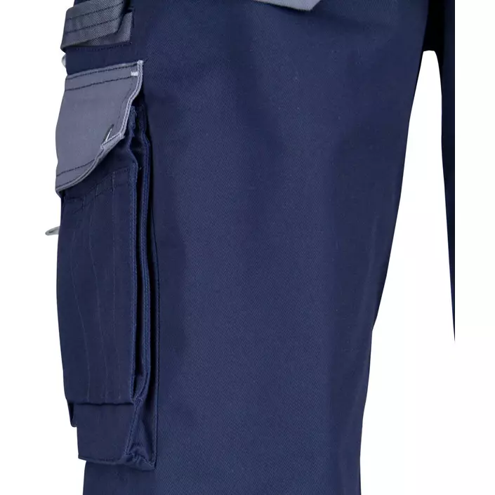 Kramp Original work trousers with belt, Marine Blue/Grey, large image number 7