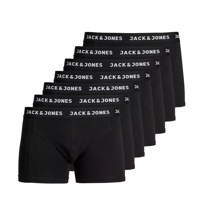 Jack & Jones JACHUEY 7-pak boxershorts, Sort, large image number 0