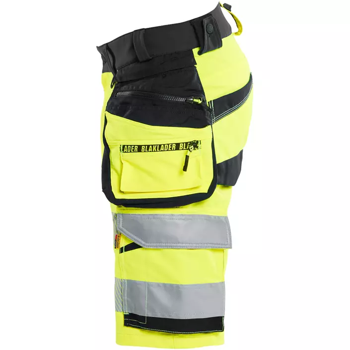 Blåkläder Handwerkershorts full stretch, Hi-vis Gelb/Schwarz, large image number 3