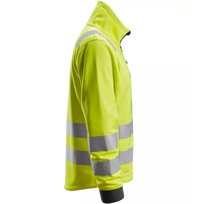 Snickers AllroundWork fleece jacket 8036, Hi-Vis Yellow, large image number 1