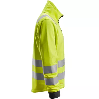 Snickers AllroundWork fleece jacket 8036, Hi-Vis Yellow