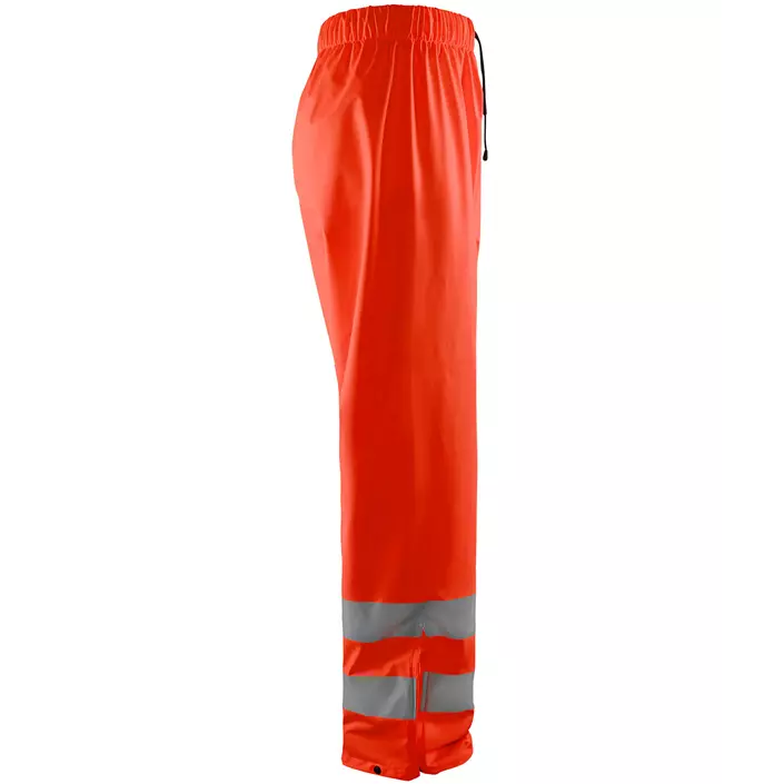 Blåkläder rain trousers, Hi-Vis Red, large image number 3