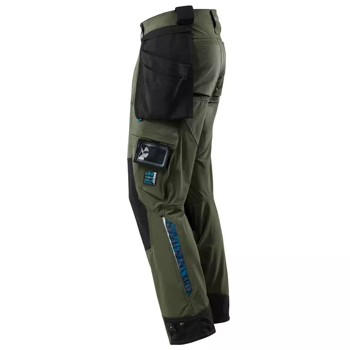 Mascot Advanced craftsman trousers Full stretch, Moss green, large image number 1