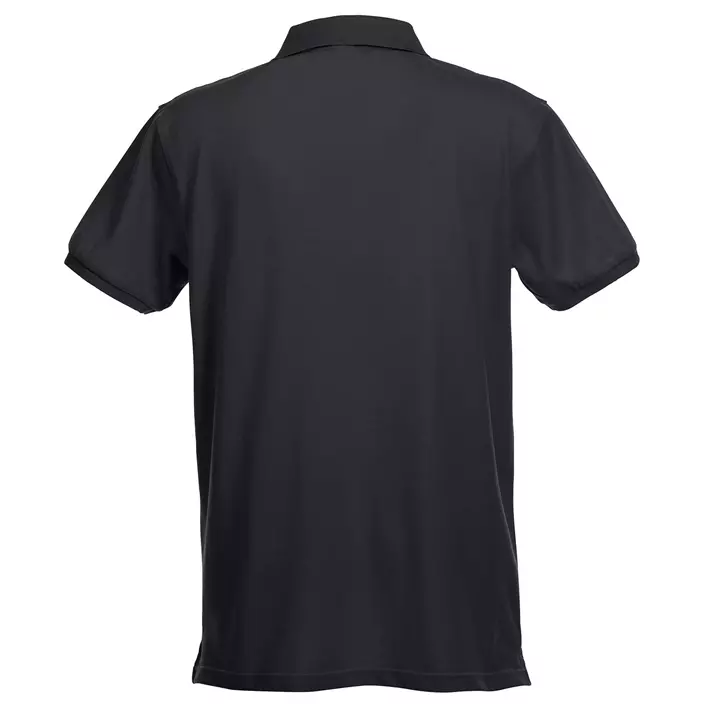 Clique Premium polo shirt, Black, large image number 2