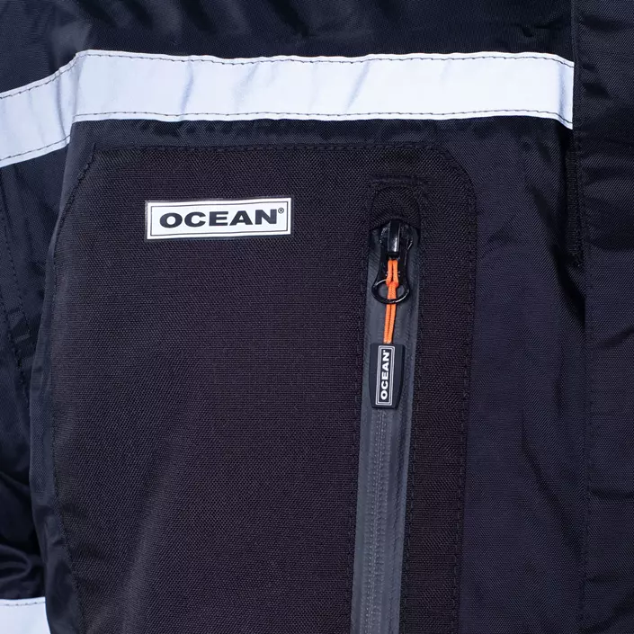 Ocean Premium thermal coveralls, Black, large image number 5