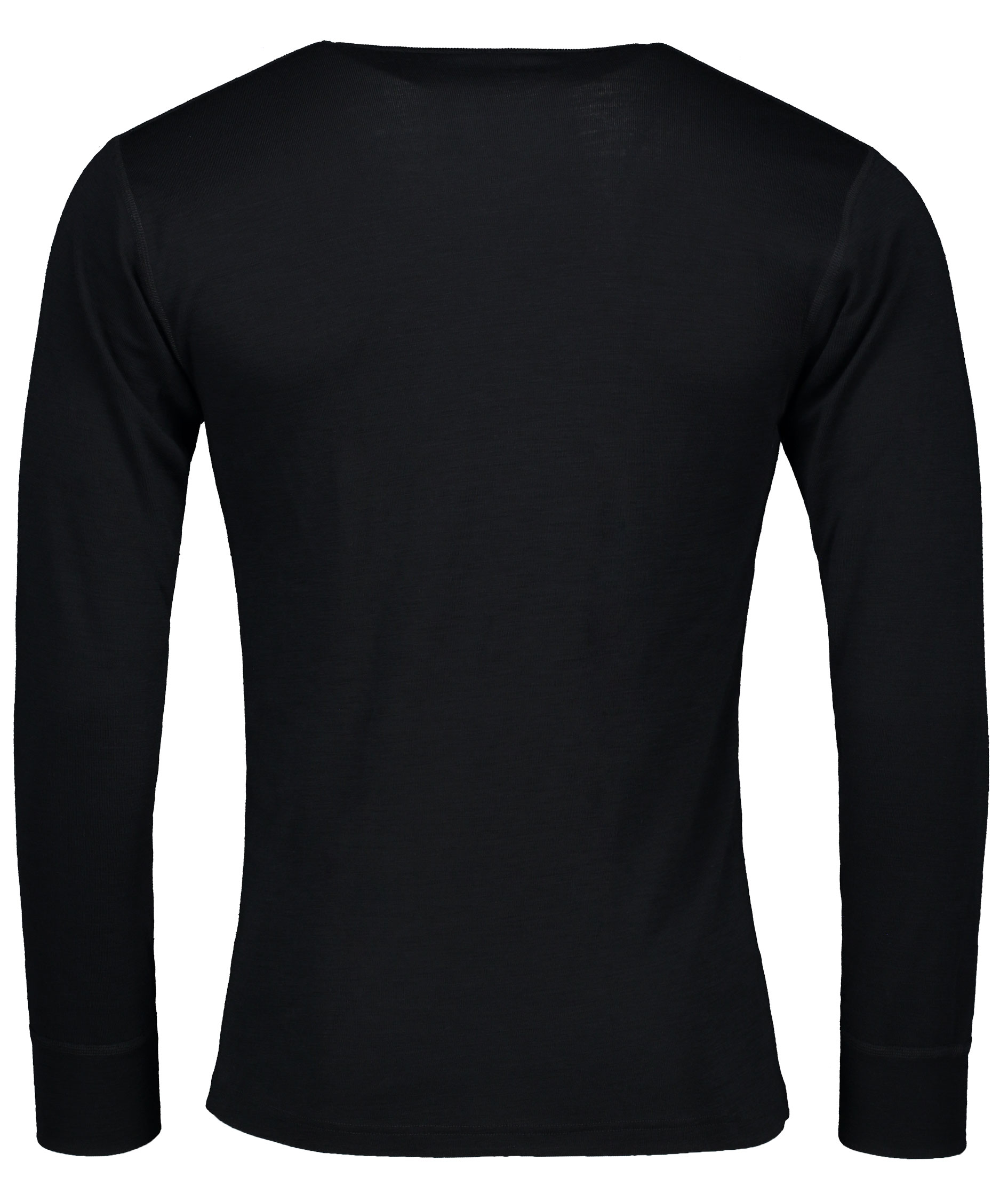 Westborn baselayer sweater with merino wool, Black, large image number 2