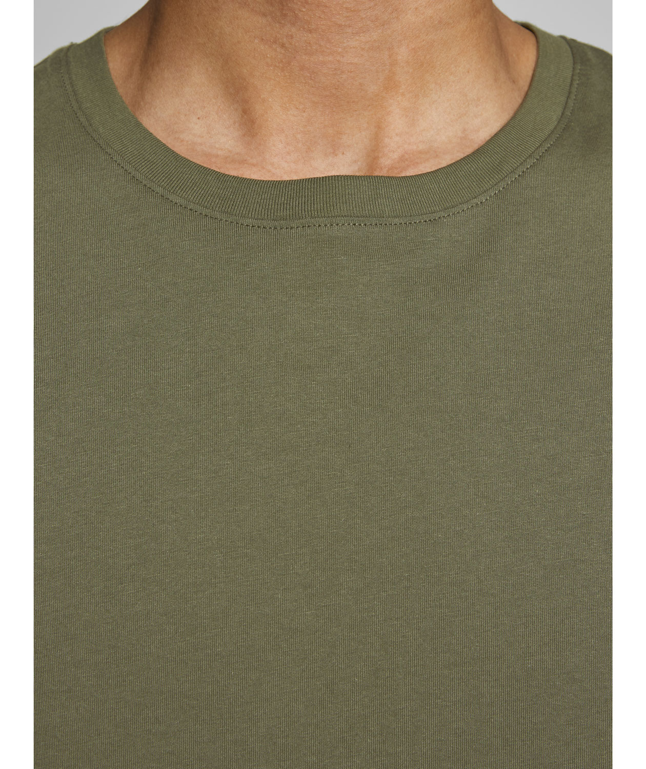 Jack & Jones JJEORGANIC basic T-skjorte, Olive night, large image number 3